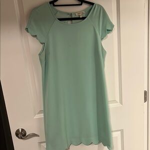 Charming Charlie Light Green Mini Dress